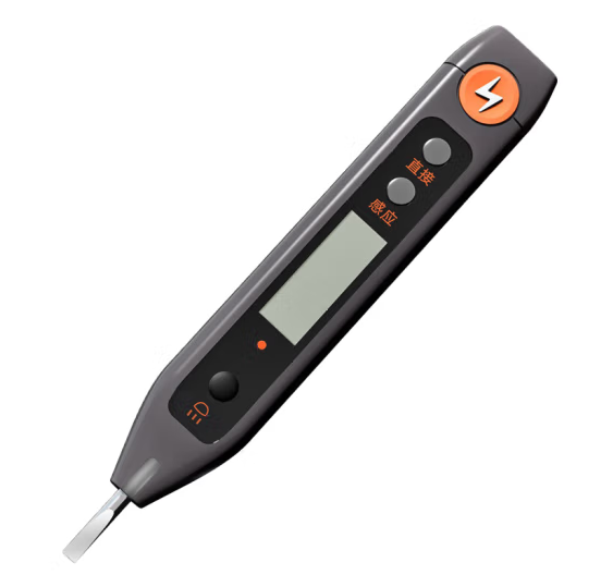 得力 国民 home系列高精度数显测电笔多功能感应电笔验电笔12-250V HT7005